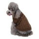 thumbnail image 1 of Methold Camisa para cachorros, suéteres para mascotas de varios tamaños, suministros suaves para mascotas, ropa transpirable para cachorros, suéter Ropa para mascotas Café METRO Methold PT003802-03B, 1 of 6