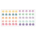 thumbnail image 1 of 1 Sheet Watercolor Polka Dot Wall Decals Colorful Dots Wall Sticker Room Decor, 1 of 3