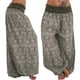 thumbnail image 1 of WILLBEST Pantalones Casuales para Mujer, con Estampado de Banda Holgada, Cómodos, de Corte Ancho, para Uso Diario. XXXL, 1 of 2