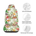 thumbnail image 4 of Fotbe Mushrooms Gnomes Funda para Asiento de Auto con Estampado – Impermeable y Antisudor – Ajuste Universal, Lavable a Máquina, Antideslizante (1 Pieza), 4 of 5