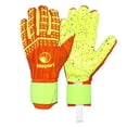thumbnail image 2 of Guantes de portero de fútbol para adultos, correa de muñeca ajustable de látex grueso, antideslizante, resistente al desgaste, guantes de portero de entrenamiento de fútbol Fivean unisex, 2 of 2