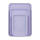 thumbnail image 1 of Juego de bandejas ZJDOAK: bandejas de plástico reutilizables para galletas, aperitivos, charcutería, refrigerios, postres y fiestas. Bandeja apilable para encimera de cocina, sin BPA., 1 of 8
