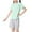 Green, variant on YABCSAZ Girl's Sets Summer Casual Loose Sets Short Sleeve Tops and Bermuda Shorts 2 Piece Sets Kids Tracksuit Breathable Kids Basketball Sport Sets Playwear SetSize 2 Years