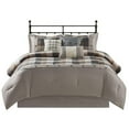thumbnail image 2 of Madison Park Polyester 7 Pcs Herringbone Printed Comforter Set MP10-7214, 2 of 4