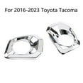 thumbnail image 5 of Furulu Front Bumper Grille Chrome Fog Light Covers Trims For 2016-2023 Toyota Tacoma, 5 of 5