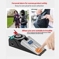 thumbnail image 3 of Alarma de seguridad para tapón de puerta ZZRUI, mejorada, 120 dB, paquete de 2, 3 of 7