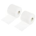thumbnail image 1 of Unique Bargains 30 Yard PE Tennis Badminton Racket Grip Cushion Wrap Tape Backing Film, White 2 Pack, 1 of 8