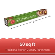 PaperChef Unbleached Parchment Paper, 50 sq ft Roll