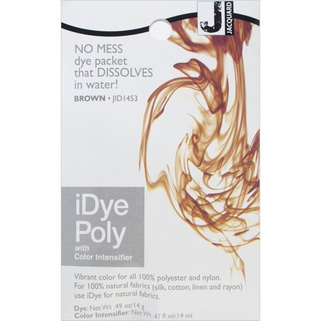 Jacquard iPoly Fabric Dye 14g-Brown (Best Way To Dye Polyester)