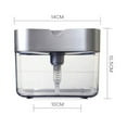 thumbnail image 3 of 1 Set Detergent Box Large Capacity Easy to Use 3 Colors Detergent Liquid Press Dispenser Box for Kitchen, 3 of 12