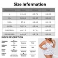 thumbnail image 4 of Women's Plus Size Two-Piece Bikini Set with Skirt Split Swimsuit, Flattering Swimwear for Beach, Pool, and Vacation, Ideal for Spring Break and Summer Fun Hot Pink 2XL, 4 of 6