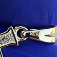thumbnail image 4 of La Cruz De Caravaca Plata Double Cross Pendant Gold Over Real Solid 925 Sterling Silver 1.25" Inch, 4 of 15
