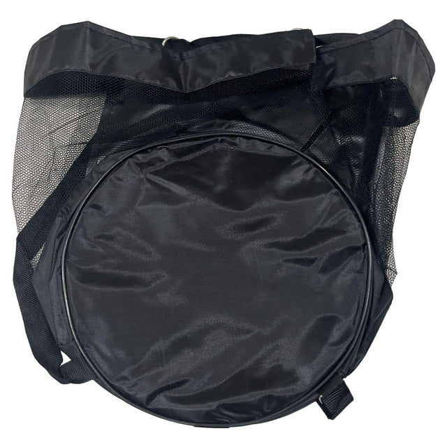 Almencla Basketball Carrying Backpack Soccer Oxford Cloth Black Tennis Bag