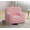 Soft Pink, variant on Olive & Opie Kuddlez Kids/Toddlers Foam Chair with Washable Cover, Soft White