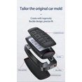 thumbnail image 6 of Key Fob Cover Compatible with Genesis G80 GV80 GV70 G90 8 Button Keychain Case Holder Protector,B Leather-keychain-black, 6 of 6