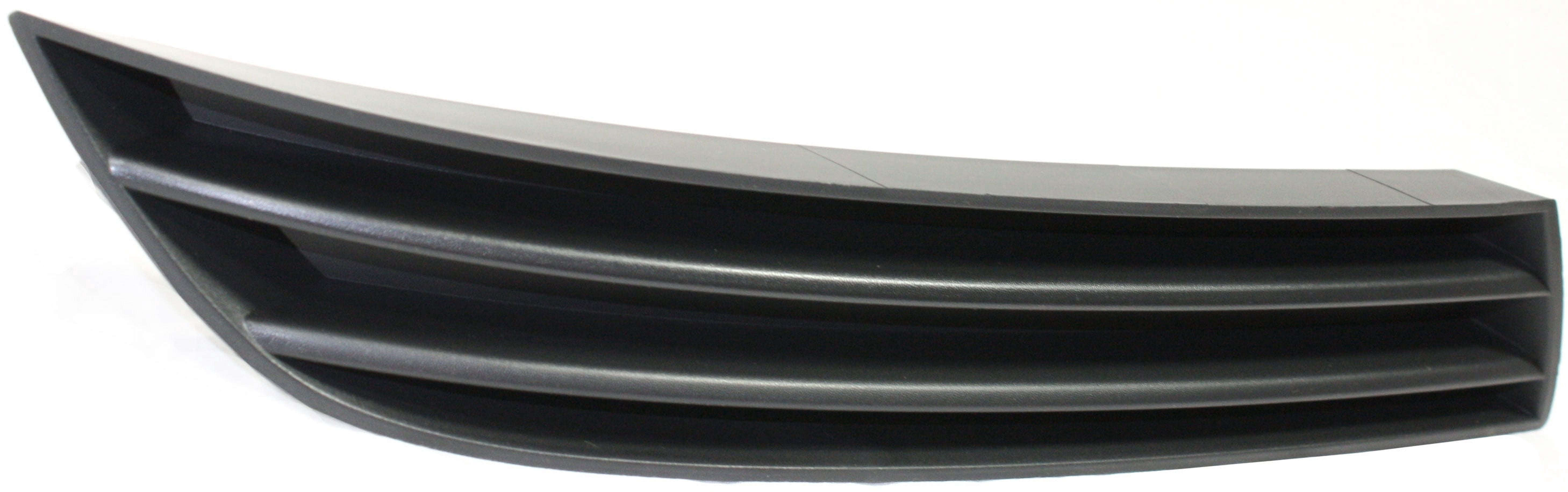 Bumper Grille Compatible With 2007-2009 Saturn Aura Front, Right Passenger Side, Outer Black