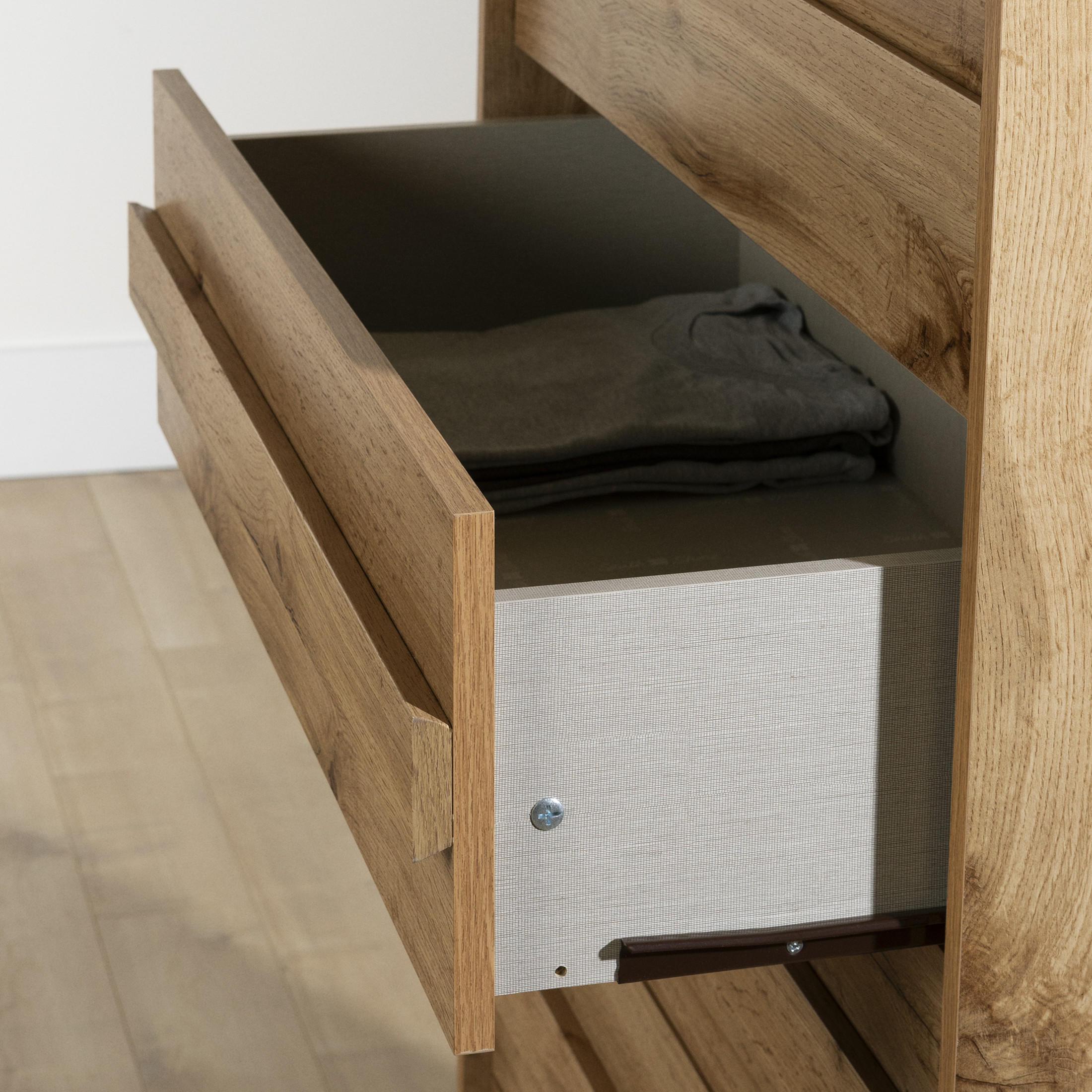 South Shore Serrano, Contemporary Chest,  Brown