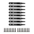 thumbnail image 1 of 8PCS J Shape Iron Hooks 58mm for Flower Basket Wall Coat Holders Home Decoration Living Room, 1 of 3