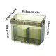thumbnail image 3 of Eggs Container With Handle Eggs Stand For Refrigerator Door With Small Storage Box Kitchen Eggs Organizer For Cabinet Countertop, 3 of 7