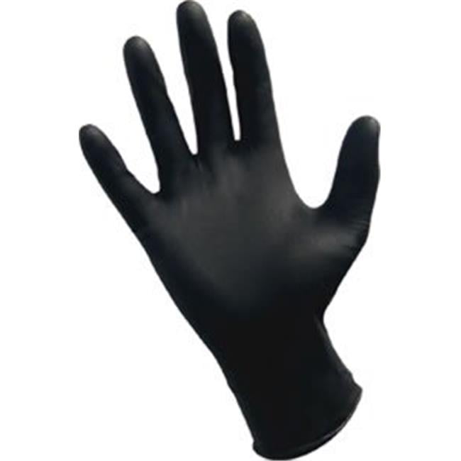 Raven PF Black Nitrile Gloves 100 Pk Large Walmart Canada