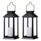 thumbnail image 2 of Neoglint Solar Powered Lantern Lights con LED Vela sin llama Jardín al aire libre Linternas colgant Neoglint Trajes de lámpara al aire libre, 2 of 7