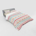 thumbnail image 2 of Ambesonne Vintage Bedding Set 4 Pcs, Boho Stripes and Shapes, Queen, Multicolor, 2 of 2