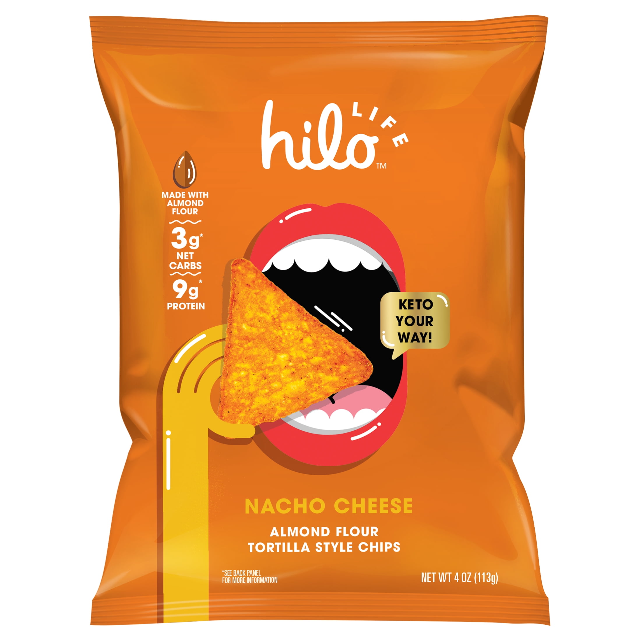carbs in a tortilla chip