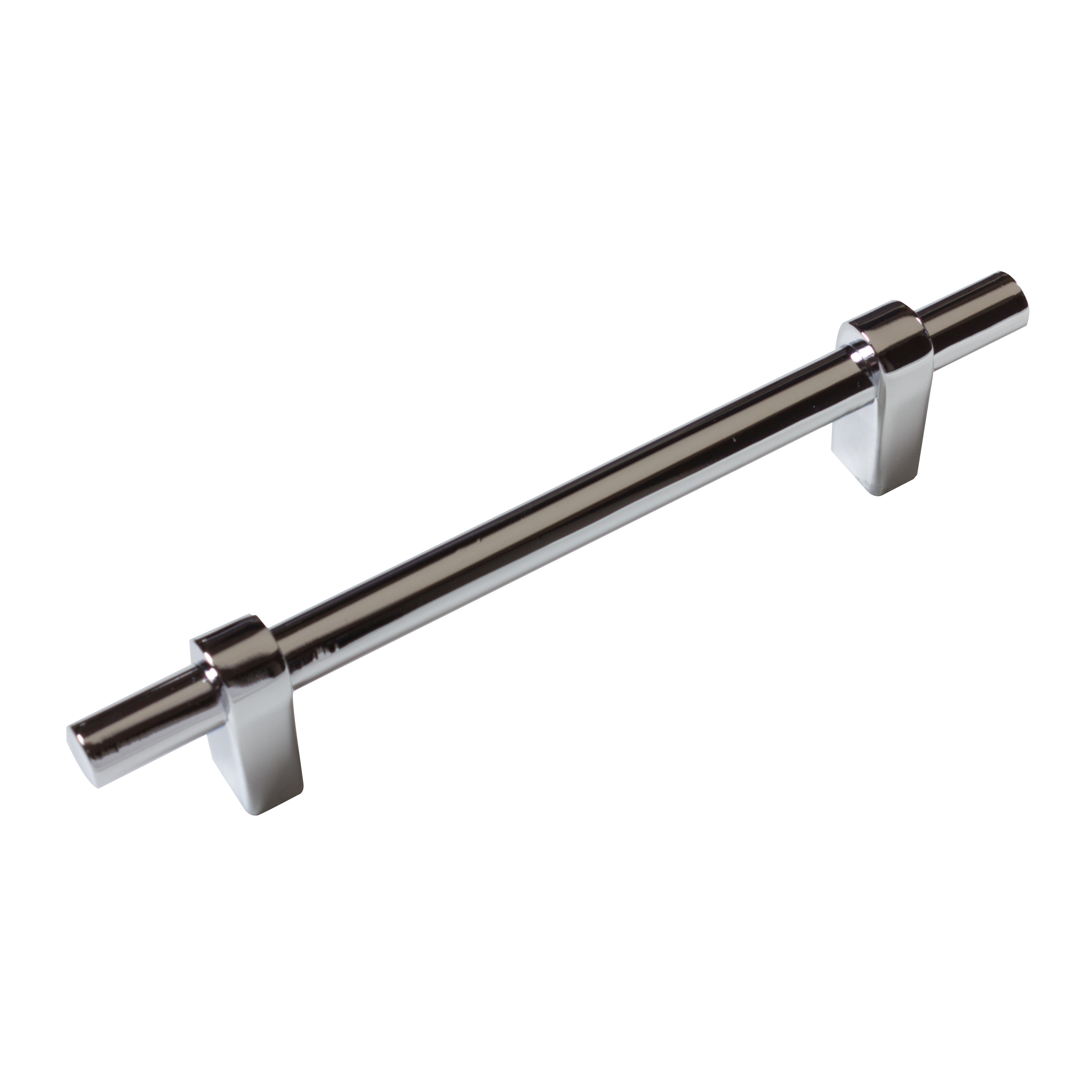 GlideRite 41/4 in. Center European Solid Bar Pulls, Polished