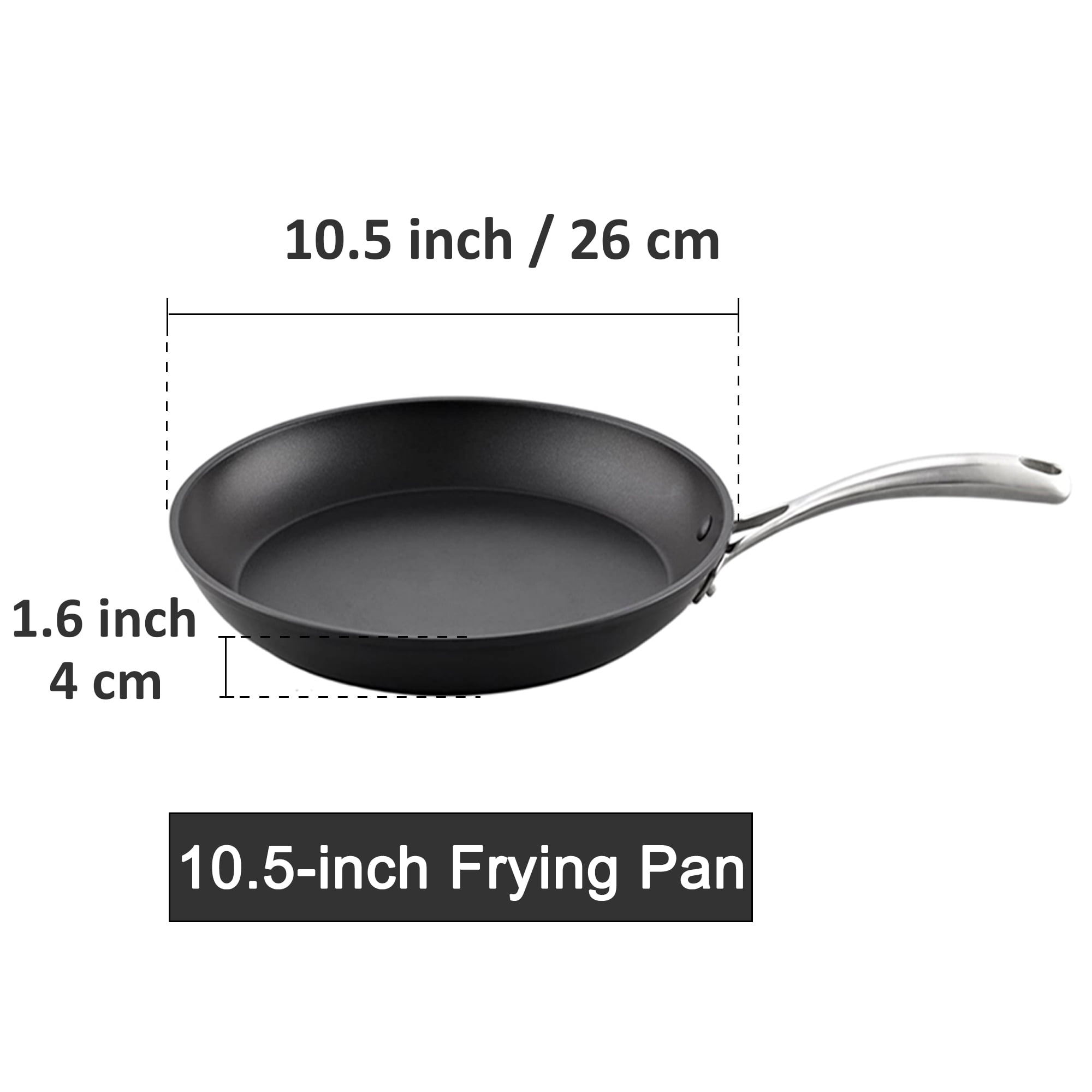 Engarc Cast Iron Omelette Pan - 10 Inch Fry Pan 10 cm diameter 1 L capacity  Price in India - Buy Engarc Cast Iron Omelette Pan - 10 Inch Fry Pan 10