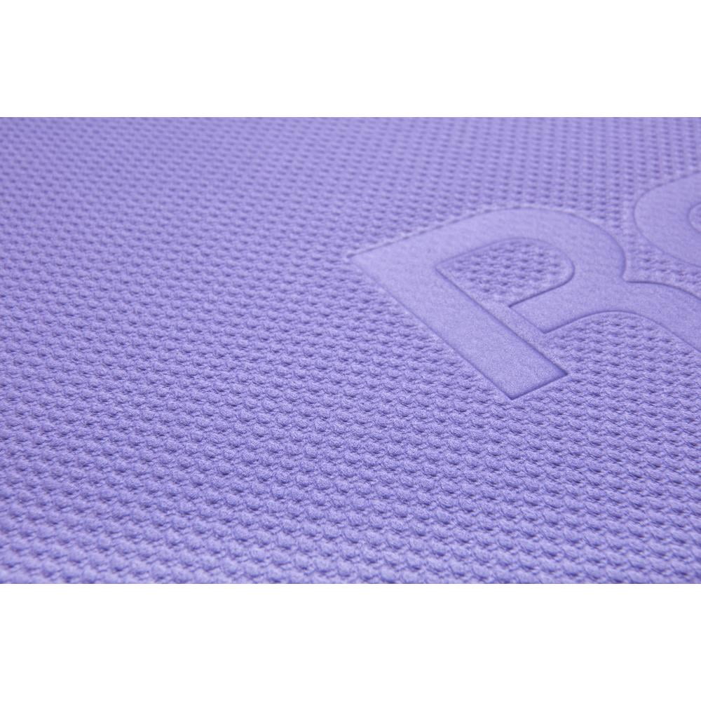 Reebok Yoga Mat, 5 mm Thickness, EVA and TPE, Purple