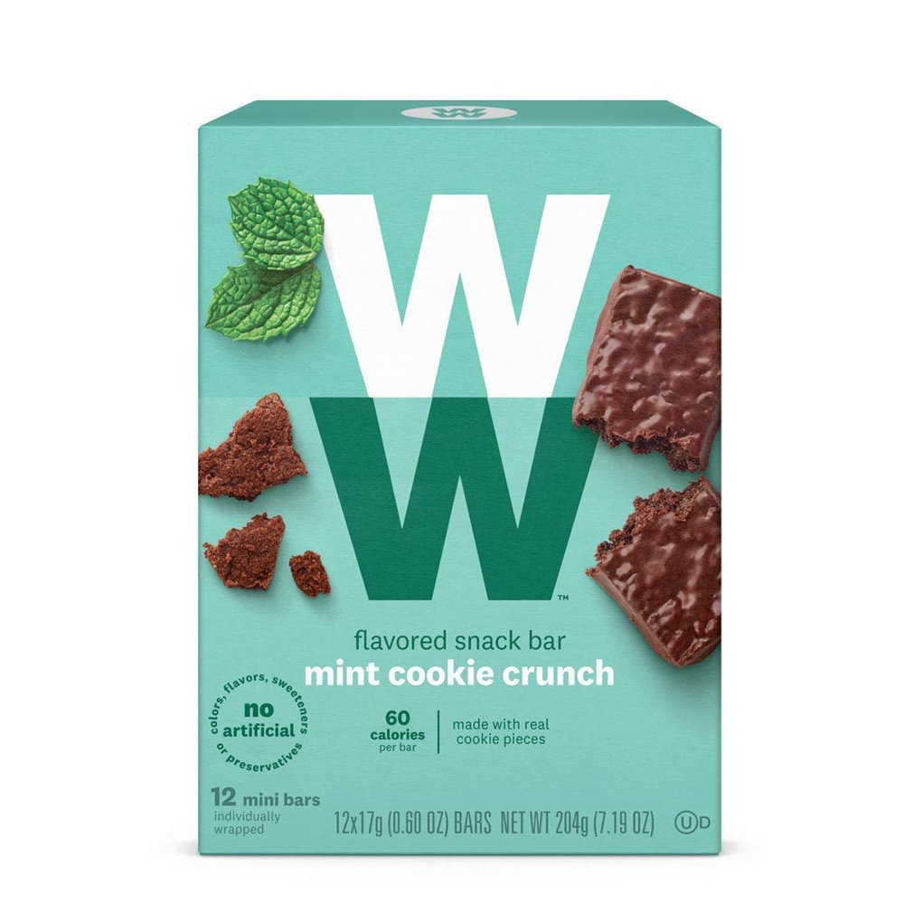 Weight Watchers Mint Cookie Crunch Mini Bar New WW