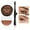 D, variant on Costeam Long Lasting Eyebrow Gel Waterproof and Smudge Proof Brow Tint for Natural Brow Definition，Sweat Resistant Formula for All Day Flawless Brows