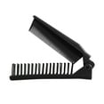 thumbnail image 1 of Peine plegable Sunnimix herramienta de estilismo de peluquería Negro, 1 of 8