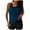 Blue#a, variant on Fmbrln Womens Tankini Swimsuits Two Piece Modest Bathing Suit Color Block Tank Tops with Shorts