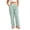 #0251-Green, variant on Womens Striped Loungewear Pants Drawstring Waist Straight Leg Vertical Stripe Print Pants Regular Fit Lounge Wear Comfortable Womens Loungewear Bottoms