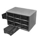 thumbnail image 1 of Organizador De Escritorio Pequeño De 3 Niveles, Caja De Almacenamiento De Escritorio Apilable De Ahorro De Espacio Suministros De Oficina De Tamaño Portátil 9 Cajones Caja De, 1 of 8