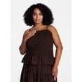 thumbnail image 2 of Time and Tru Women's Smocked Tank Top, Sizes XS-XXXL, 2 of 6