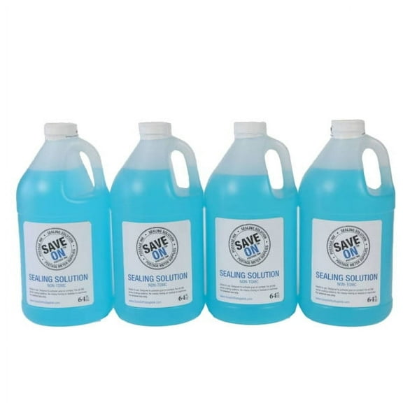 Pitney Bowes 608-0 Compatible E-Z Seal Sealing Solution - 4 Half Gallon Bottles