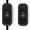 Black, variant on Inline Cord Switch,Button in line Cord Appliance Switch,AC 250V 6A Lamp Control Appliance Switch Rocker,Control Cord Cable Switch,for Bedroom Table Lamp LED Lights Parts (2 Pcs,Black)