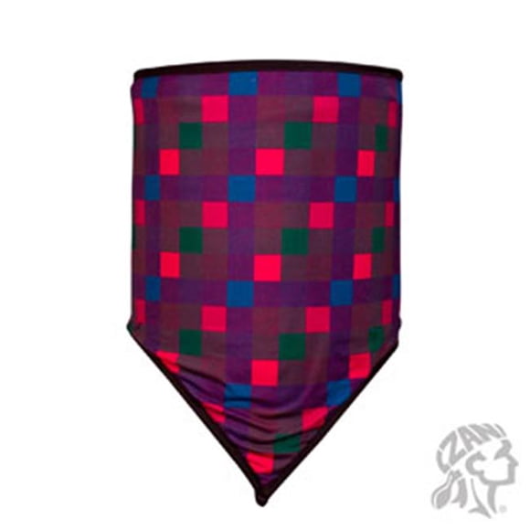 Balboa Zan Headgear WNGF001 Combo Gaiter Cozy Fleece Quad Plaid