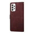 thumbnail image 3 of Wallet Case for Samsung Galaxy A52 4G/A52 5G ,Leather Magnetic Closure Flip Kickstand Credit Card Holder Slots Shockproof Wallet Hand Strap Phone Case Cover For Samsung Galaxy A52 4G/5G,Winered, 3 of 8