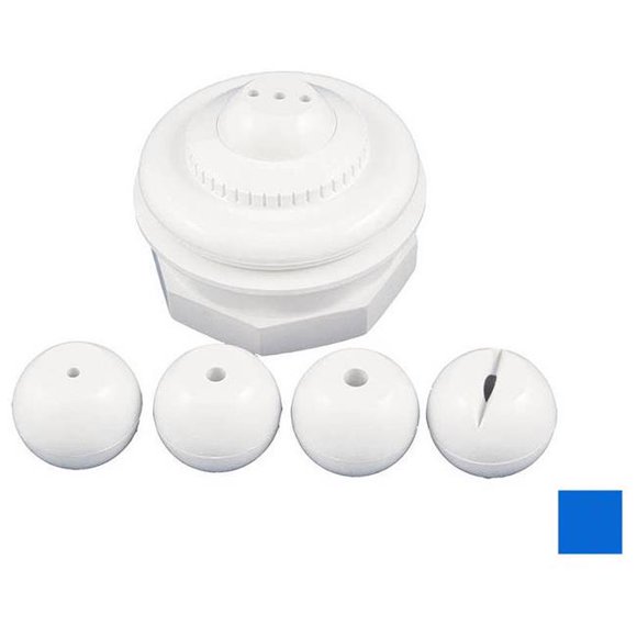 Custom Moulé CMP25553969000 Kit de Jet de Paroi de Piscine avec Doublure en Vinyle, Bleu Foncé