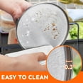 thumbnail image 2 of HULISEN Stainless Steel Smashed Burger Press, 6 Inch Round Burger Smasher, Griddle Hamburger Press, Non Stick Grill Press for BBQ Flat Top Griddle Cooking, Griddle Accessories Kit, Gift Package, 2 of 8