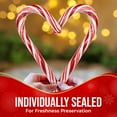 thumbnail image 2 of Taboom Giant Candy Cane Sticks – 10 inch Peppermint Candy Canes 2 Pack Gift Box – Individually Wrapped Peppermint Treats for Holidays, 2 of 8