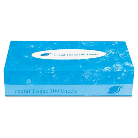 pack of 30 GEN Boxed Facial Tissue  2-Ply  White  100 Sheets/Box -GENFACIAL30100