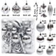 thumbnail image 3 of XWSHYW Decoraciones Navideñas 1 Caja de 40 Piezas de Bolas Navideñas para Árbol de Navidad, Decoración para Escaparates, Centros Comerciales, Colgantes, 3 of 3