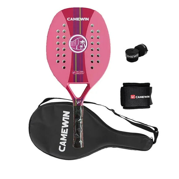 Pala de pádel CAMEWIN de fibra de carbono 18k 360g + 10g