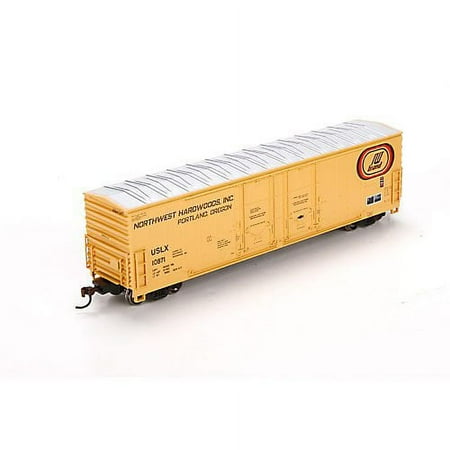 Athearn HO Scale 50' Evans Double Door Box Car Northwest Hardwoods/NHW #10871