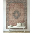 thumbnail image 2 of Well Woven Asha Odette Vintage Medallion Oriental Red Blue 5'3" x 7'3" Flat-Weave Area Rug, 2 of 7