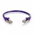 thumbnail image 1 of Cables To Go -  25ft Cat6 Snagless Shielded - STP -Network Patch Cable - Purple, 1 of 1